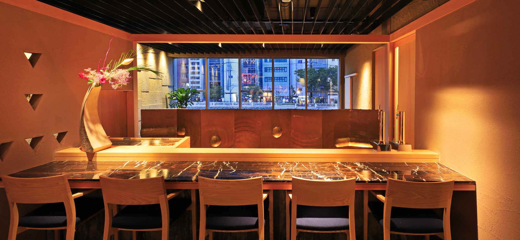 西中洲 檸 カウンター